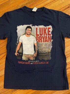 2013 Luke Bryan Dirt Road Diaries Tour T-Shirt
